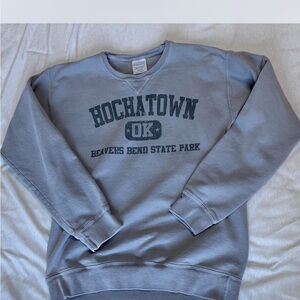 Gray Hochatown OK Men's Sweater